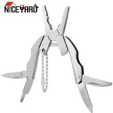 NICEYARD Outdoor Portable Hand Tool Multi Tool Mini Multitool Pliers Knife Screwdriver Keychain 2024 - buy cheap