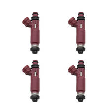 4pcs/lot Fuel Injector Nozzle 195500-3310 1955003310 195500 3310 For Mazda Miata 1.8L L4 1999 -2001 BP4W-13-250 BP4W 13 250 2024 - buy cheap