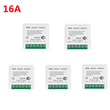 16A Mini Smart Wifi DIY Switch Supports 2 Way Control Smart Home Automation Module Works with Alexa Google Home Smart Life App 2024 - buy cheap