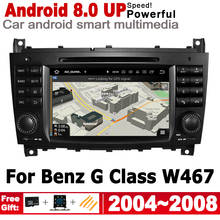 Reproductor Multimedia con GPS para coche, autorradio estéreo 2 Din con mapa de navegación wifi, Android, para Mercedes Benz clase G W467 2004 ~ 2008 NTG 2024 - compra barato