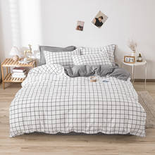 Bedding Set Nordic Duvet Cover Flat Bed Sheet Home Textile Twin Full Queen King Size Bed Linen 2 People Home Textile 2024 - buy cheap