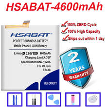 HSABAT 4600mAh BT43C Battery for Meizu Meilan 2 M2 mini M2mini Batterie Batterij Bateria 2024 - buy cheap
