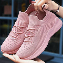 Sell Like Women's Spring 2021 Sneakers Women's Running Shoes Casual Shoes Women's Flat Shoes Net Upper Shoes Breathable 2024 - buy cheap