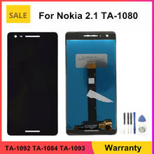 Pantalla LCD para móvil, montaje de digitalizador con pantalla táctil para Nokia N2.1, para Nokia 2,1 TA-1080 TA-1092 TA-1084 TA-1093 2024 - compra barato