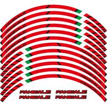 high quality motorcycle wheel decals Reflective stickers rim stripes For DUCATI 1299 PANIGALE S 959 PANIGALE 2024 - buy cheap