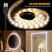 1M-5M espejos luces Makeup Vanity Mirror Lamp USB Cable Powered Dressing Table Lights Decor Bathroom Waterproof Led Beauty Light 2024 - buy cheap