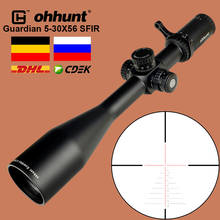 ohhunt Guardian 5-30X56 SFIR Hunting Riflescope Glass Etched Reticle Red Illuminate Tactical Optics Sight Scope with Lock Turret 2024 - buy cheap