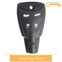 KEYECU Smart Remote Control Car Key Shell Case for SAAB 9-3 9-5 93 95 2003 2004 2005-2011, Fob 4 Buttons With Emergency Blade 2024 - buy cheap