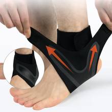 Suporte de tornozelo elástico ajustável original fitness proteção de fitness suporte de tornozelo cinta elasticidade livre ferramenta fitness 2024 - compre barato