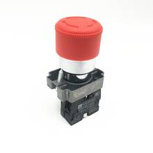 10pcs XB2 BS442 Red Mushroom Head Emergency Stop Pushbutton Latching Switch Turn to Release 1 NC Rotate Reset 22mm Mounting Hole 2024 - buy cheap