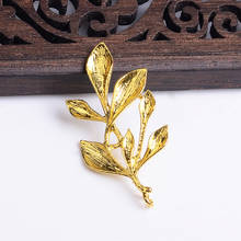 10pcs 41x22mm Metal Alloy Leaf Branch Pendant Charms DIY Hair Earrings Necklace Accessories For Jewelry Making 2024 - buy cheap