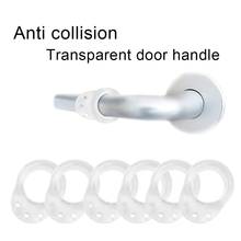 6pcs Transparent Door Stops Protectors Door Handle Bumpers Buffer Guard Stoppers Silencer Crash Pad Doorknob Lock Protect Walls 2024 - buy cheap