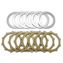 Motorcycle Clutch Friction Disc Plate Kit For Honda ATC250 RF/RG CRM250R MD24 TRX250R RG/RH/RJ/RK 22201-MAL-600    22321-KF0-770 2024 - buy cheap
