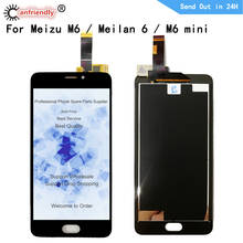 For Meizu M6 M711C LCD Display+Touch Screen Replacement Digitizer Assembly Panel Glass For Meizu Meilan 6 phone repair display 2024 - buy cheap