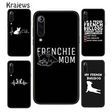 Capa de telefone artística de buldogue francês, para krap10 p20 p30 p40 mate 10 20 30 40 pro lite p smart 2019 2020 z shell 2024 - compre barato