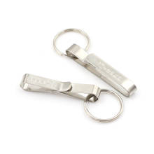 1PC Anti-lost Stainless Steel Detachable Keychain Waist Belt Clip Buckle Hanging Key Ring Holder 2024 - buy cheap