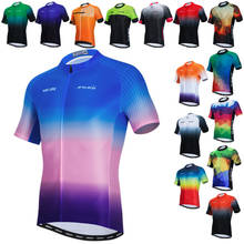 Weimostar 2021 Men's Cycling Jersey Pro Team Mountain Bike Clothing Anti-UV Bicycle Clothes Uniform Racing Cycling Shirt Maillot 2024 - buy cheap
