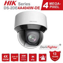 Hikvision-câmera darkfighter h.265, com zoom de 4mp, ptz, ip, rastreamento automático, multicenas, rastreamento, 2.8-12mm, 50m 2024 - compre barato