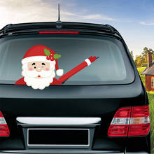 Car Stickers Car Rear Windshield Decals Christmas Themed Automotive Wiper Waving Stickers Rear Window Decor 2024 - buy cheap