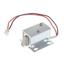 Cerradura electrónica puerta de cierre 12V 0.4A conjunto de liberación solenoide Control de acceso 10166 2024 - compra barato