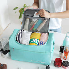 Bolso de viaje de hombro para hombre y mujer, bolsa bonita de viaje, organizador de cosméticos, artículo de equipaje portátil 2024 - compra barato