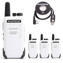 Baofeng-Mini walkie-talkie BF-C9, Radio portátil, banda UHF, carga USB, largo alcance, dos vías, Radio cb, actualización de bf-888s, 4 Uds. 2024 - compra barato