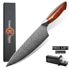 7.5 Inch Chef Knife High Carbon VG10 Japanese 67 Layers Damascus Kitchen Knife Stainless Steel Knife Rosewood Handle GRANDSHARP 2024 - buy cheap