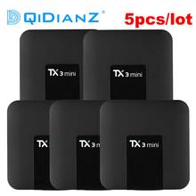 5pcs TX3 MINI Android 10.0 TV BOX Allwinner H616 Quad Core 2GB RAM 16GB Set Top Box 2.4G /5G WiFi 4K TX3MINI Smart Media player 2024 - buy cheap