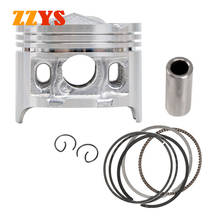 48.5mm 49.5mm Motorcycle Engine Piston and Ring Kit For Honda CBR250 MC22 CBR 250 JADE HORNET KAZ STD +100 +0.25 +0.5 +0.75 +1.0 2024 - buy cheap