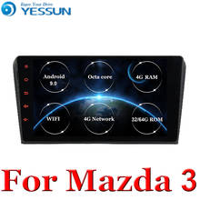 2 Din android 9.0 car multimedia radio For Mazda 3 Mazda3 2004 2005 2006 2007 2008 2009 car dvd gps Navigation stereo Player 2024 - buy cheap