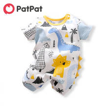 PatPat-body con estampado de dinosaurio para bebé, ropa de una pieza, verano y primavera, novedad de 2020 2024 - compra barato