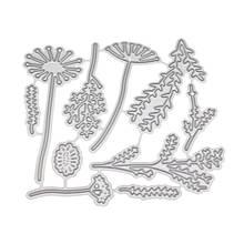 Lace Dandelion Frame Metal Cutting Dies Scrapbooking New 2019 For Diy Stamp Stencil Paper Card Making Embossing Template Dies 2024 - buy cheap