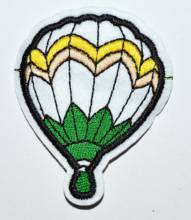 Realmente! ~ Aplique bordado de balão de ar quente colorido chevron em remendo (tamanho é cerca de 5.3*6.7 cm) 2024 - compre barato