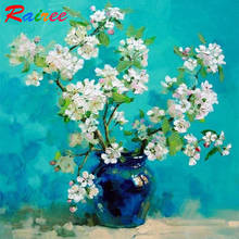 Great Painter Van Gogh Famous Painting "Apricot Flowers"5D DIY Diamond Painting Flowers Diamond Embroidery Rhinestone Mosaic Pic 2024 - buy cheap