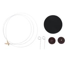 Cabo de agulha de tricô intercambiável, 40/60/80/100cm, kit de conector para faça você mesmo, ferramentas de artesanato de tecelagem, dropshipping 2024 - compre barato