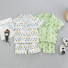 Baby Clothes Summer Pijamas For Girls Clothes  Kids Shorts Kids Pajamas Set Toddler Sleepwear Kids Clothes Boys Pyjamas 2-6 Age 2024 - buy cheap