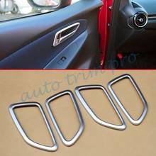 ABS Chrome Inner Door Handle Cover Trim Fit For Mazda 2 Demio Accessories 2015 2016 2017 2018 Parts Decoration 2024 - buy cheap