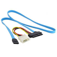 Adaptador SAS Sata de 70cm, 7 pines, Serial ATA a SAS, 29 pines y 4 pines, Cable conector de corriente 2024 - compra barato