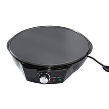 Plancha eléctrica para hacer crepes, plancha para freír tortitas, tortillas, tortitas, Pizza, tortitas, carne asada, enchufe europeo 2024 - compra barato