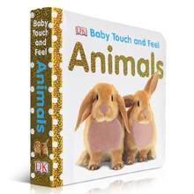Baby Touch and Feel Animals Board Book English Picture Story Books to Help Your Child Grow as a Reader 2024 - buy cheap