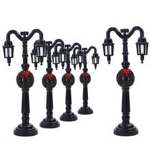 LYC09 5pcs 1:50 Model Railway Christmas Lamp Post Street Lights O Scale 3V NEW 2024 - buy cheap