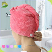 Women Bath Towels for Adults Coral Velvet Hair Towel Thickened Head Towel Bathroom Quick Dry Hair Wrap Towel Cap Bathing Tools 2024 - buy cheap