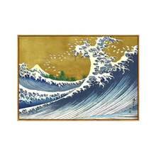 Japanese Style Ukiyo-e Kanagawa Surfing Canvas Painting Mount Fuji Landscape Posters Wall Art Canvas Pictures For Living Room 2024 - buy cheap