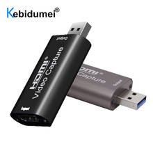 Caja de grabación de vídeo HDMI 1080P 60Fps, compatible con USB 3,0 2,0, tarjeta de captura USB 4K para PS4, grabación en vivo 2024 - compra barato