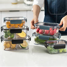 Sealed Food Storage Container Box For Fruit Food Transparent kitchen storage Containers Lunch Box 2024 - buy cheap