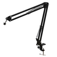 Pro Desktop Microphone Suspension Scissor Arm Microphone Stand Table Mounting Clamp for Samson Blue Yeti Snowball 2024 - buy cheap