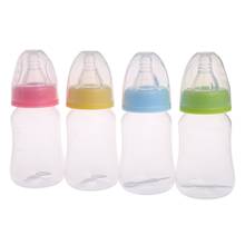 120ml Baby Newborn Nursing Nipple Bottle Silicone Pacifier Milk Water Feeding  2024 - buy cheap