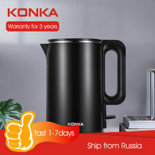 KONKA Black Kettle electric kettle Home and Kitchen Chaleira Wasserkocher chaleira eletrica 2024 - buy cheap