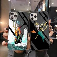 Чехол для телефона Aquaman Jason Momoa, закаленное стекло для iPhone 11 Pro XR XS MAX 8X7 6S 6 Plus SE 2020, чехол 2024 - купить недорого