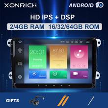 9" AutoRadio 2 Din Android 11 Car Multimedia Player for VW Golf 5 6 Polo T5 Passat b6 Skoda Octavia 2 3Seat Leon 2 Altea Tiguan 2024 - buy cheap